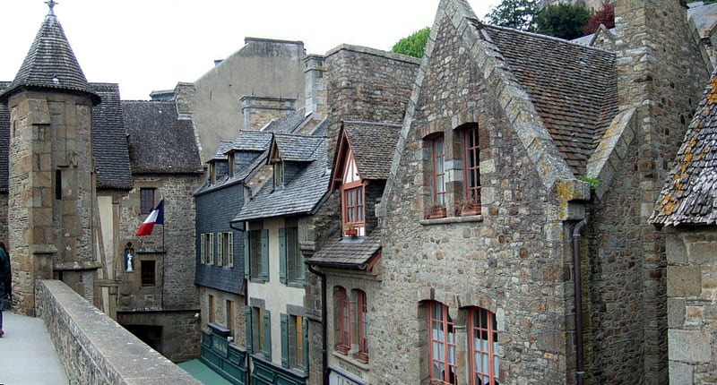 Inside Mont Saint Michel