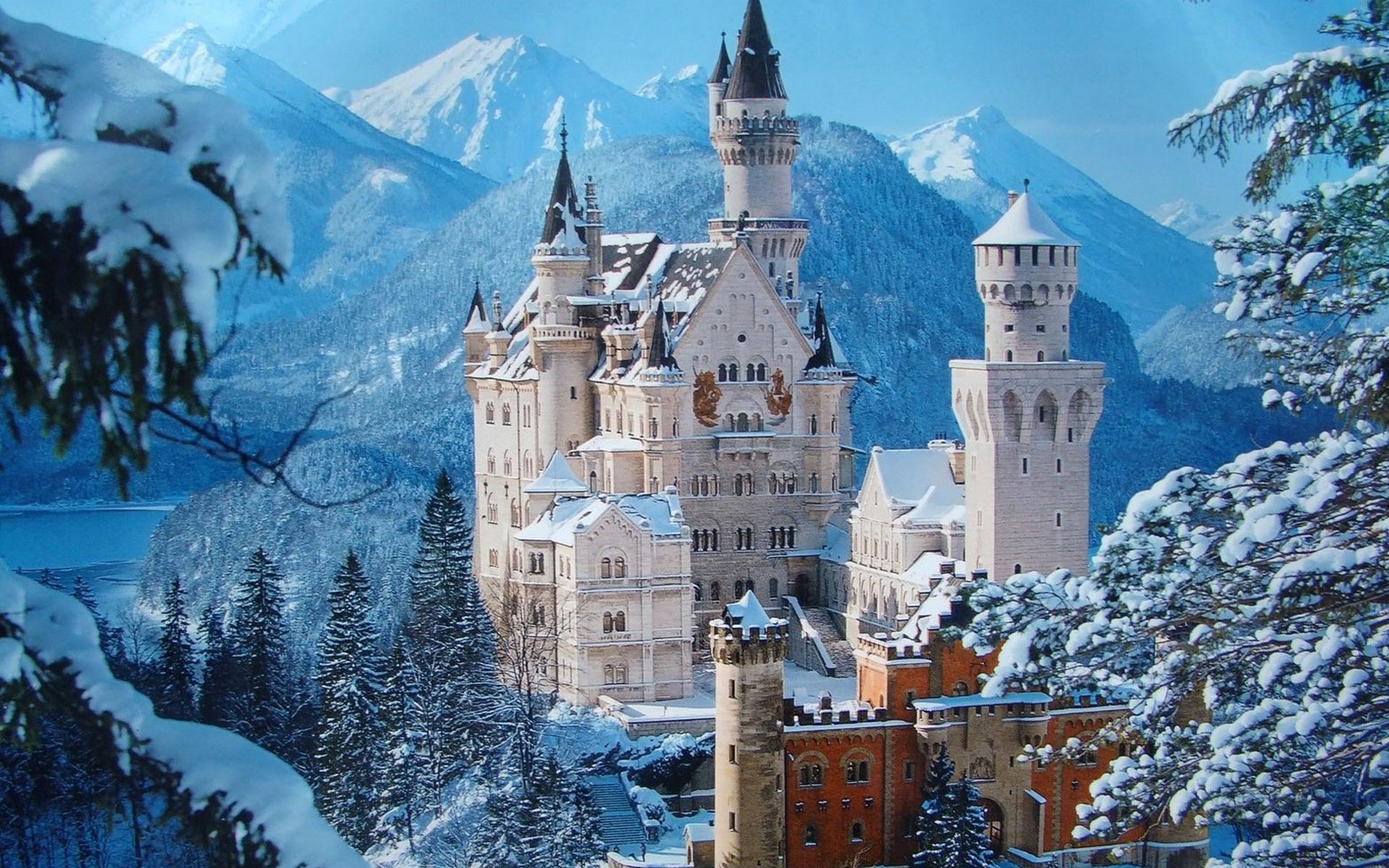 Neuschwanstein Castle in Winter